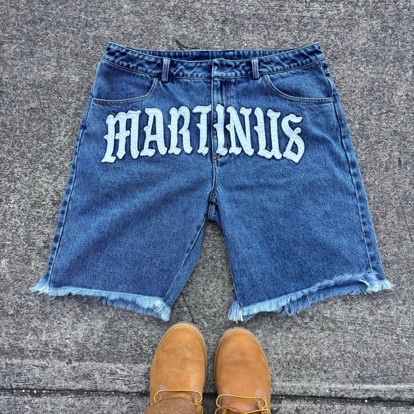 Denim Shorts (Blue)
